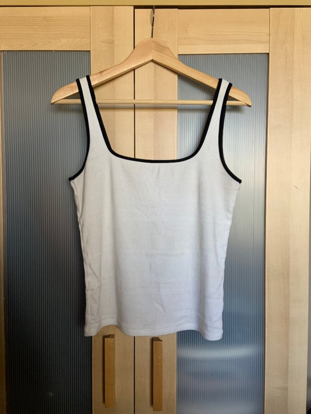 Abercrombie & Fitch Essential Tuckable Squareneck Rib Tank